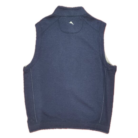 Tommy Bahama Men's Reversible Vest - Navy/Gray -  Medium - Picture 2 of 9